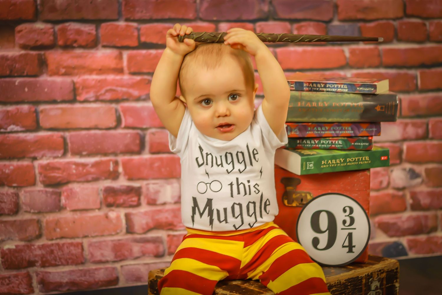 Harry Potter themed 9 month old
