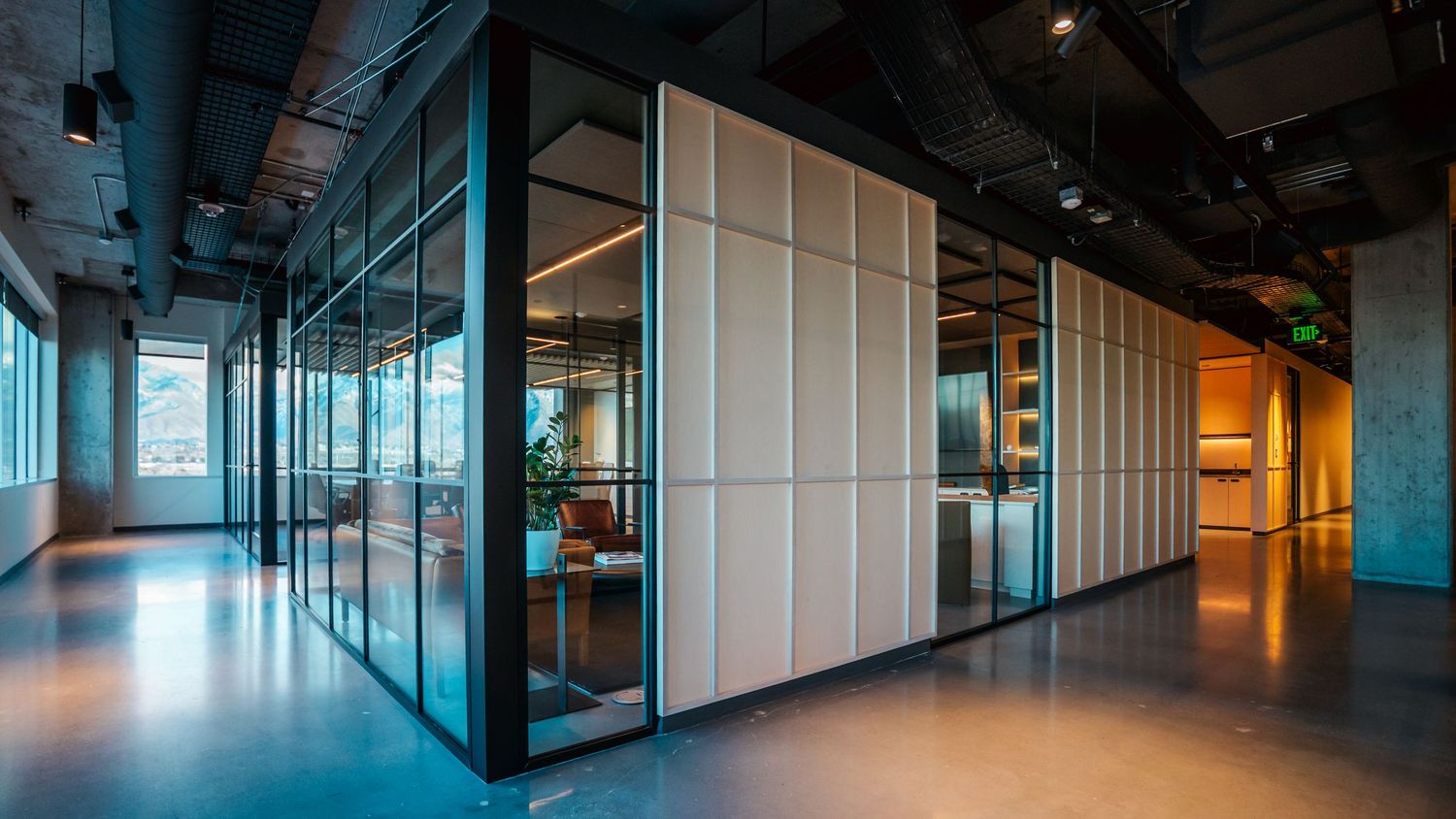 glass pannels