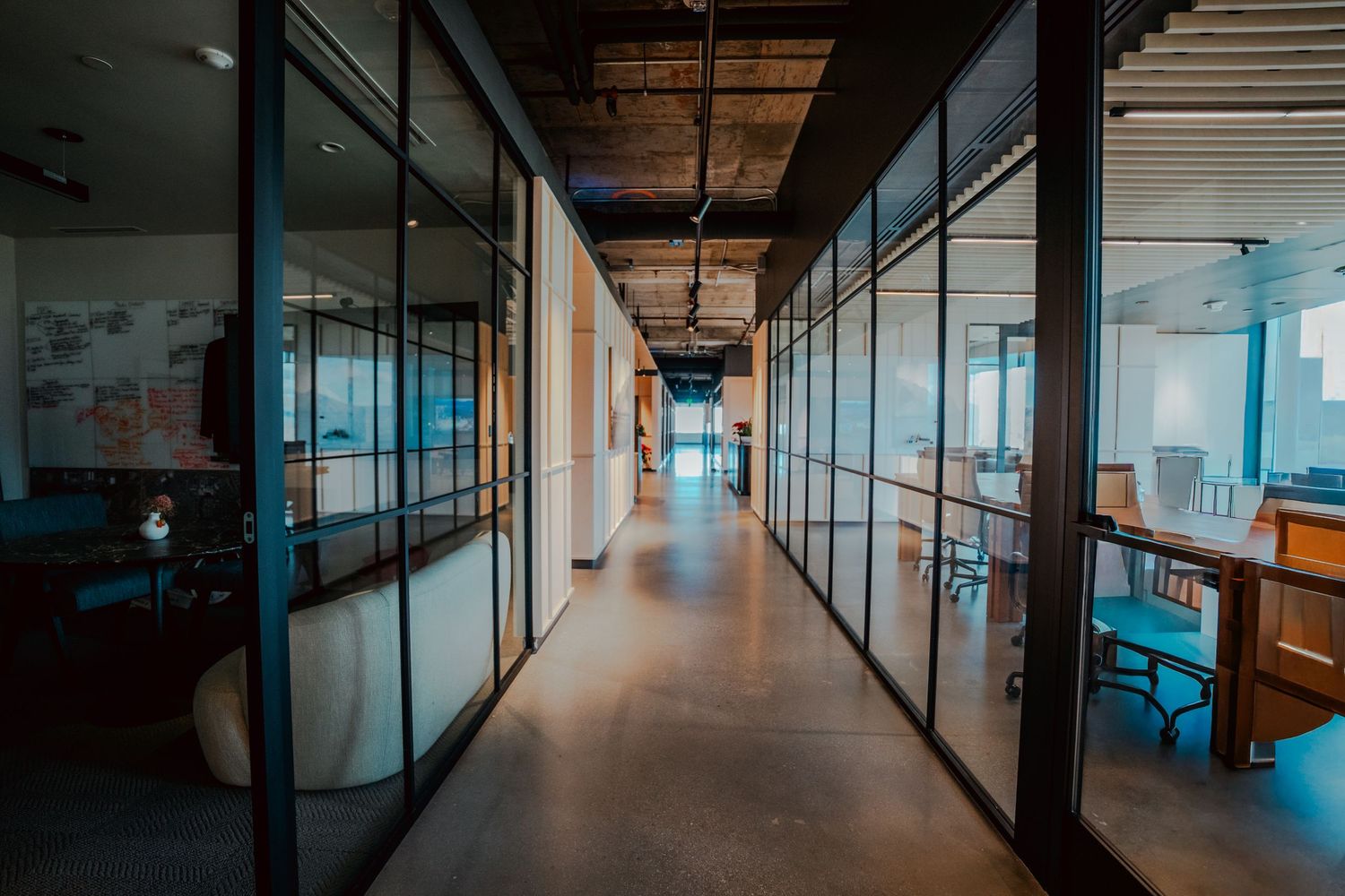 office glass partitions photographer