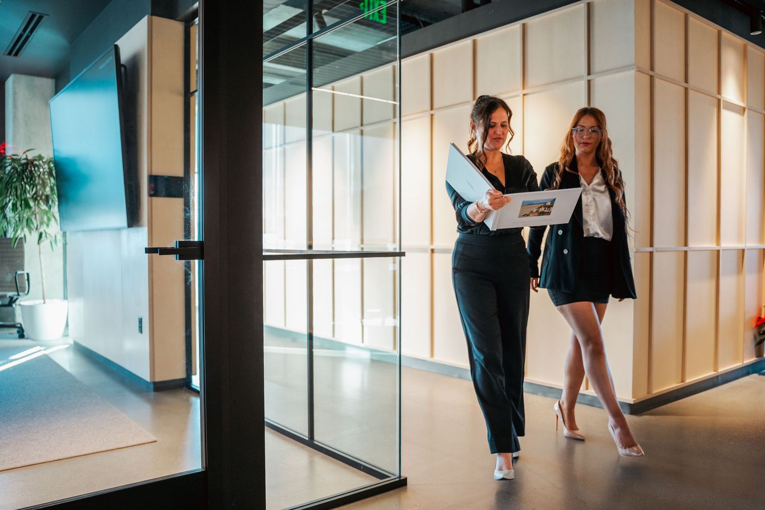 office glass video