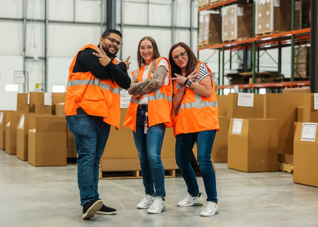 werehouse workers