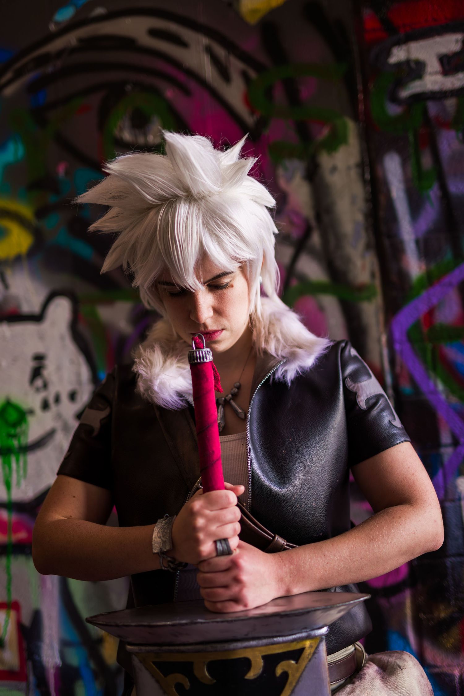Kina-Photography - Graffiti Alley Ann Arbor Michigan - Cosplay
