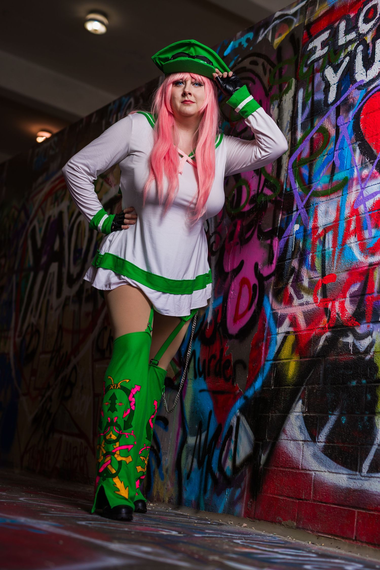 Kina-Photography - Graffiti Alley Ann Arbor Michigan - Cosplay