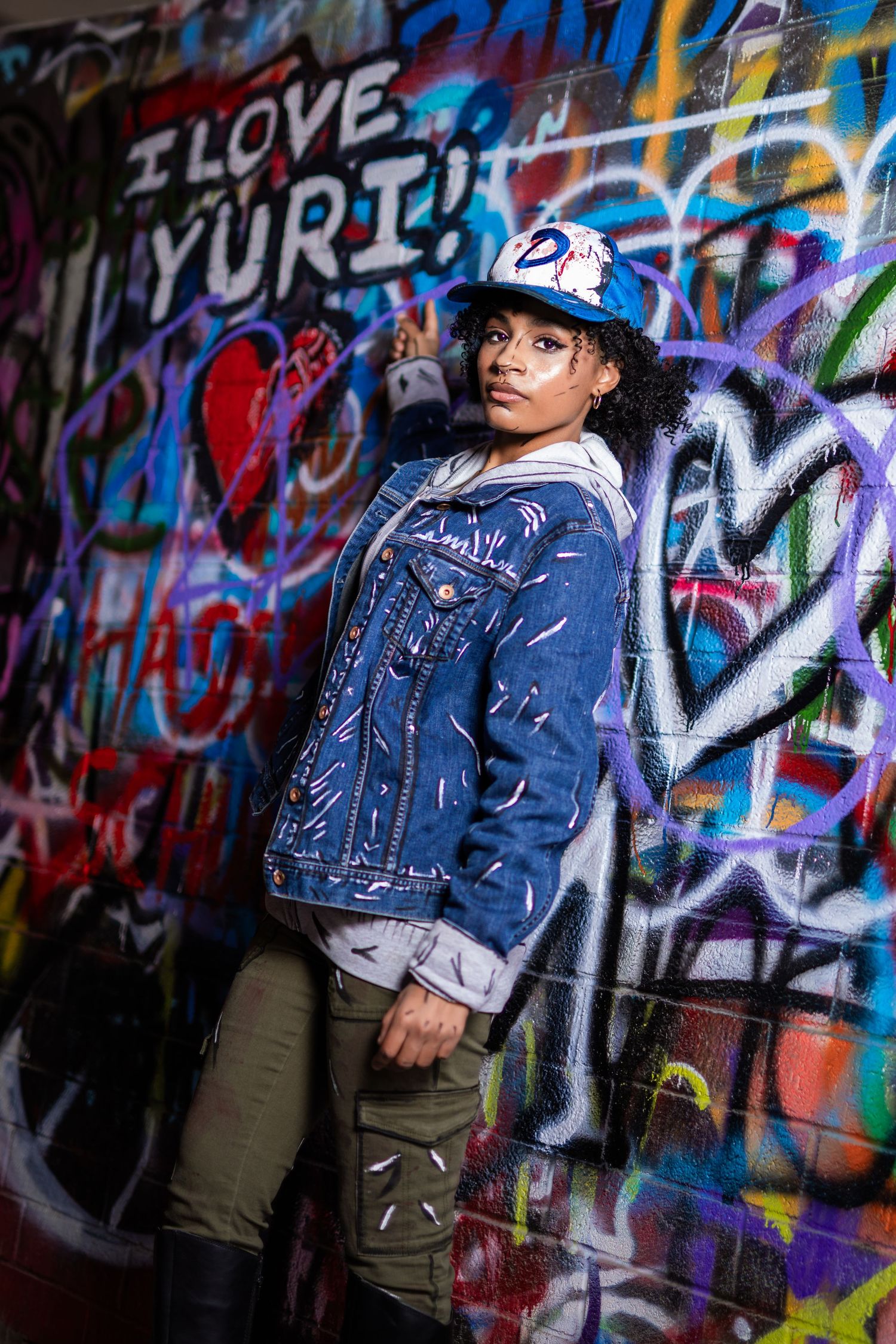 Kina-Photography - Graffiti Alley Ann Arbor Michigan - Cosplay