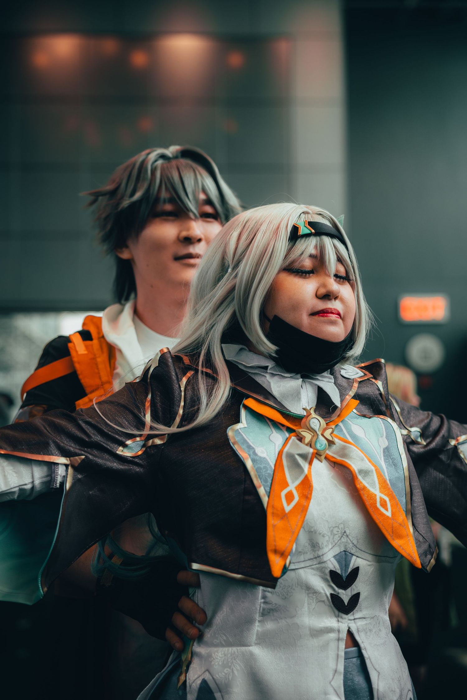 Kina-Photography - AnimeNYC New York City - Firefly and Trailblazer Cosplay Duo Titanic Movie Pose