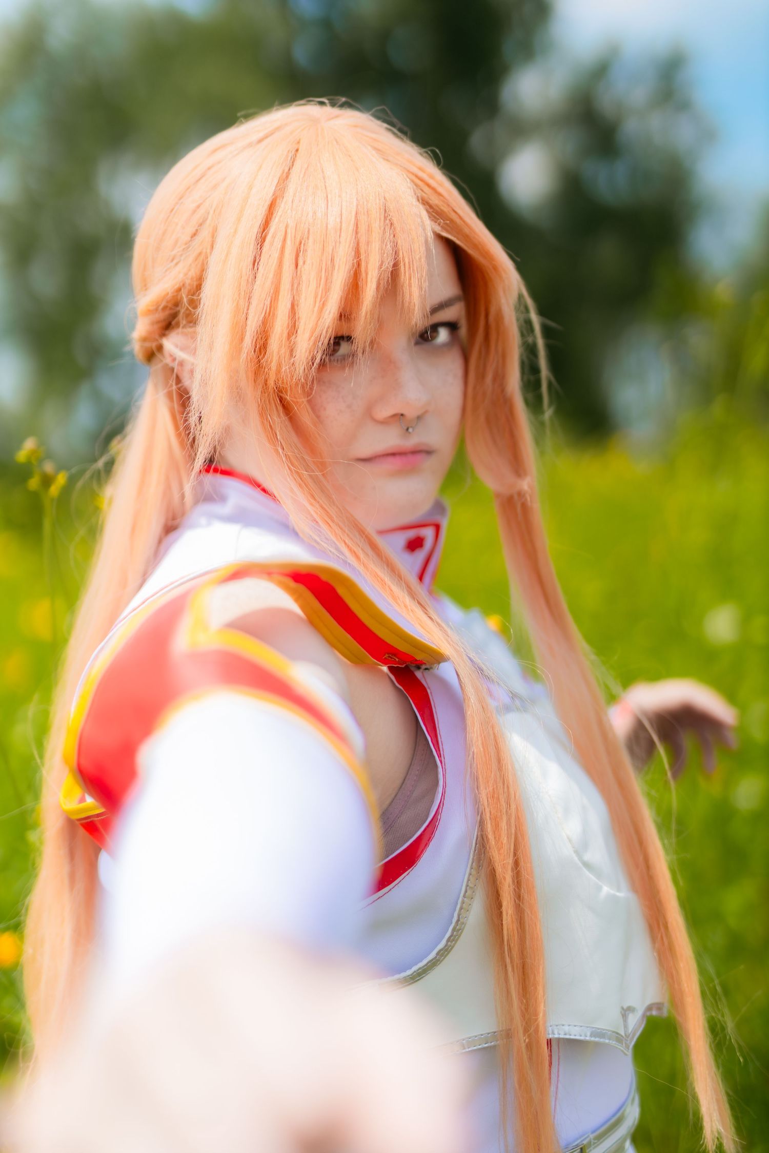 Kina-Photography - Lavender Fields Michigan - Yuuki Asuna Sword Art Online Cosplay