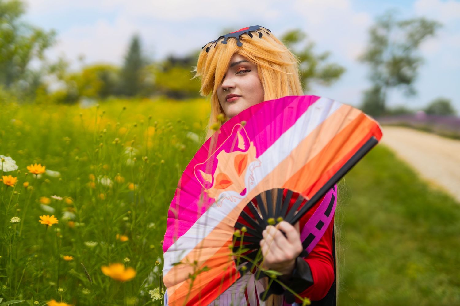 Kina-Photography - Lavender Fields Michigan - Douma - LGBTQIA Cosplay