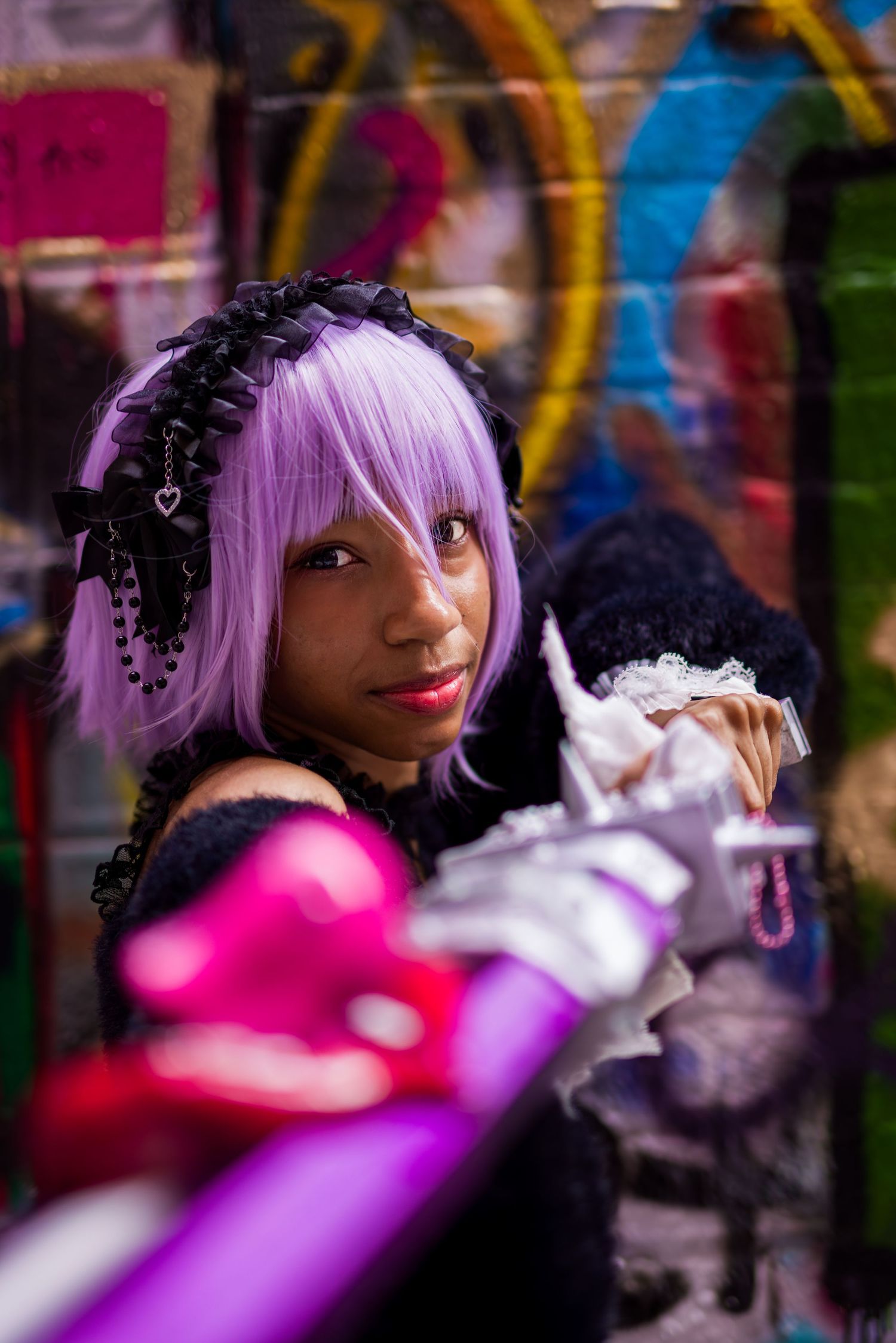 Kina-Photography - Graffiti Alley Ann Arbor Michigan - Cosplay