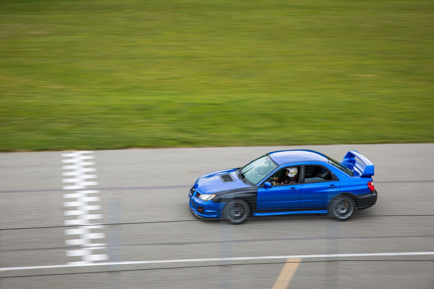 Kina-Photography - Waterford Race Track Waterford Michigan Summer Track Days - Car Track Racing Subaru WRX STI