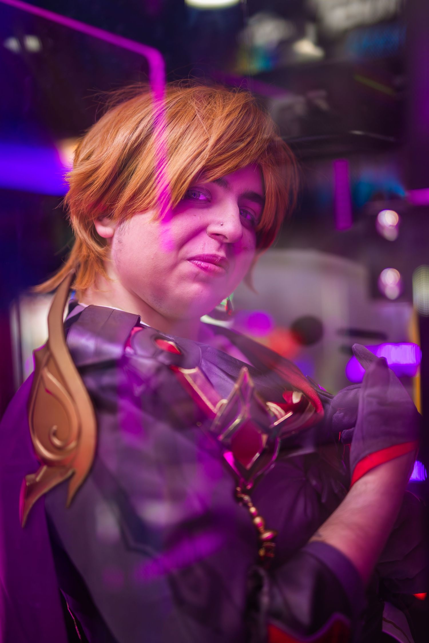Kina-Photography - Round1 Arcade Michigan - Childe Genshin Impact Cosplay