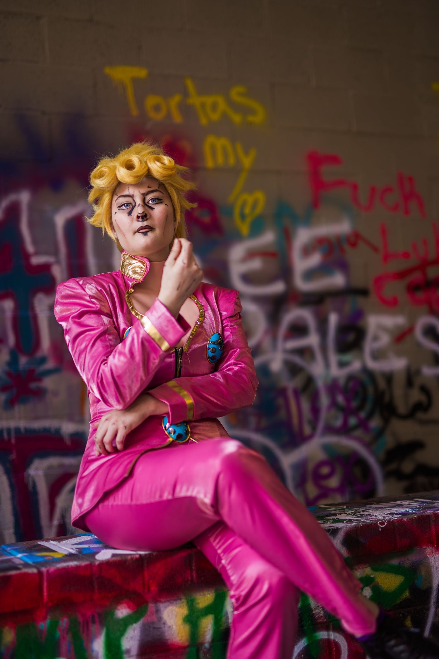 Kina-Photography - Graffiti Alley Ann Arbor Michigan - Cosplay