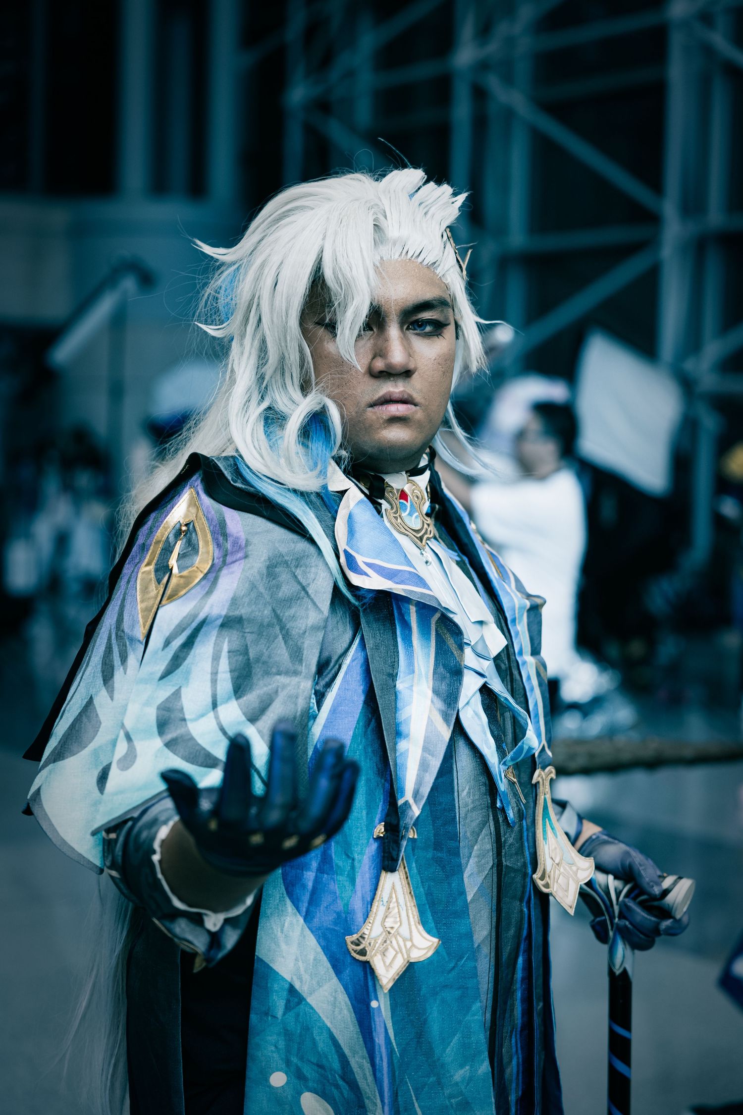 Kina-Photography - AnimeNYC New York City - Neuvillete Fontaine - Genshin Impact Cosplay