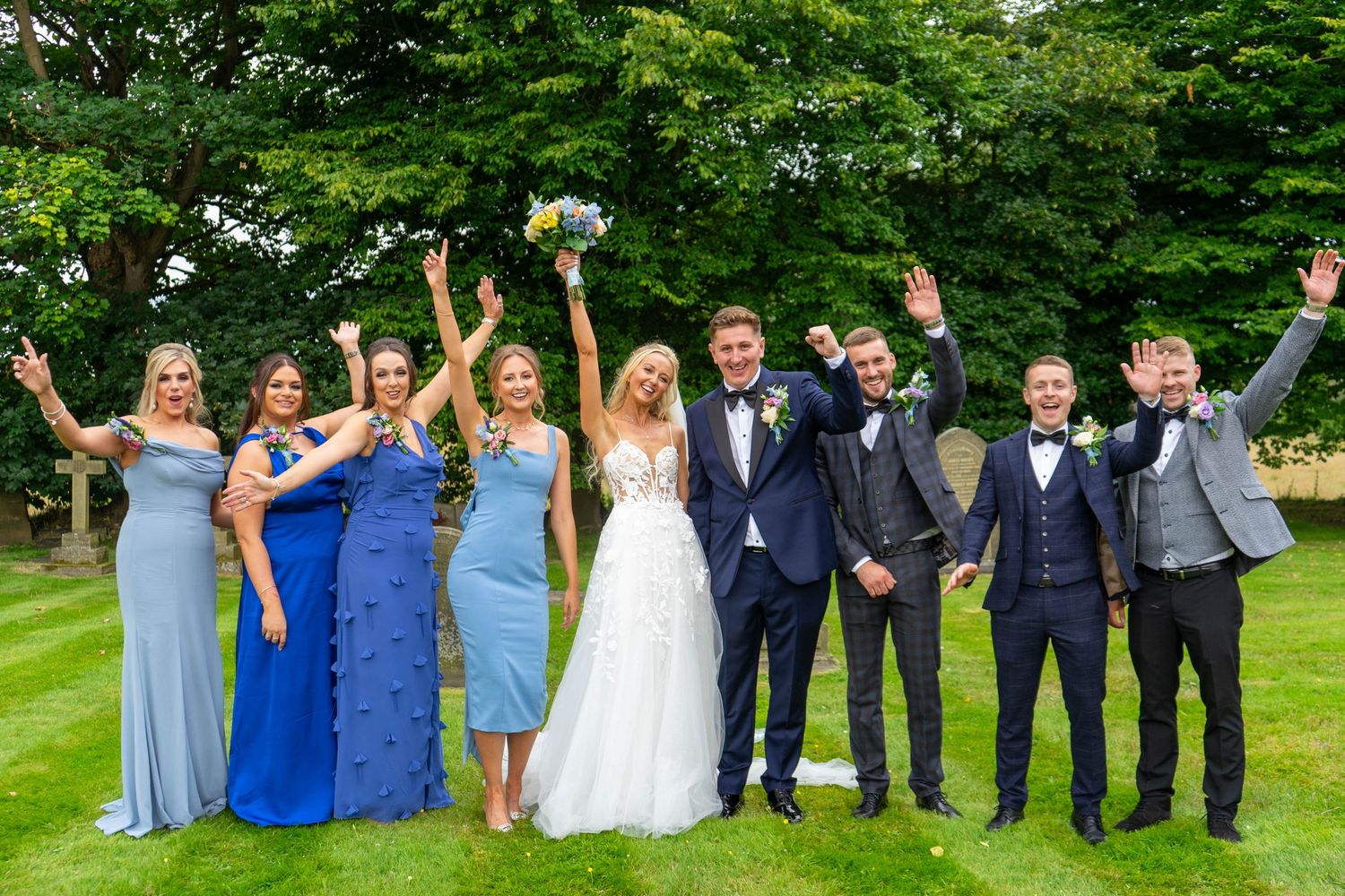 Ormskirk wedding photographer. St Michael's Church Aughton wedding photographer