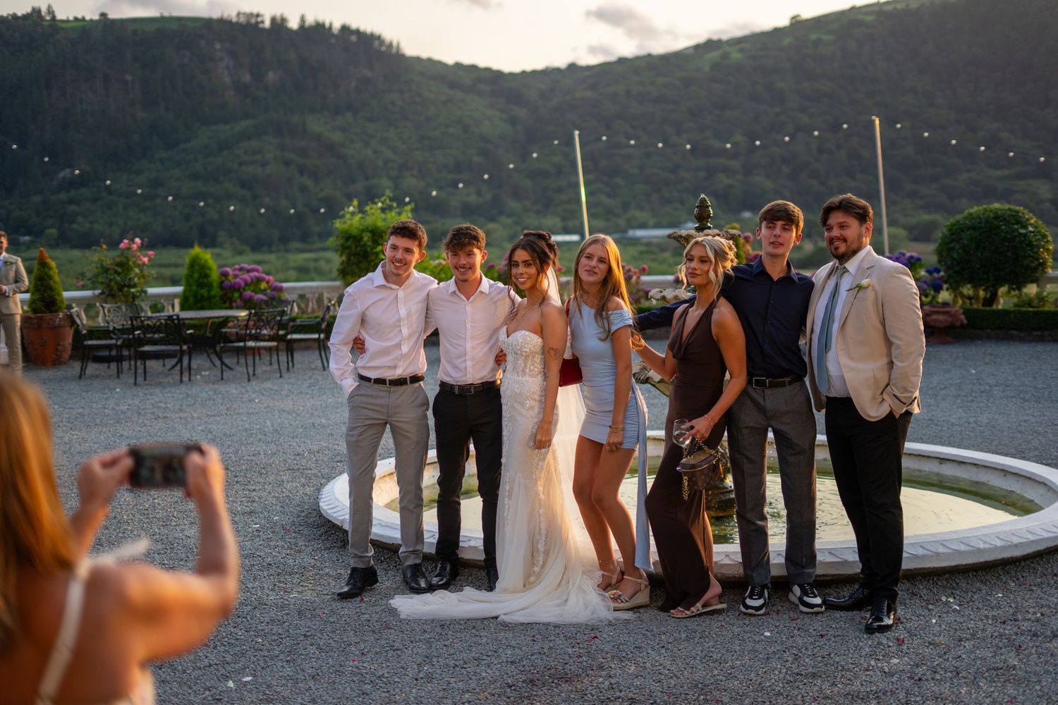 Plas Maenan wedding photographer. North-Wales wedding photographer