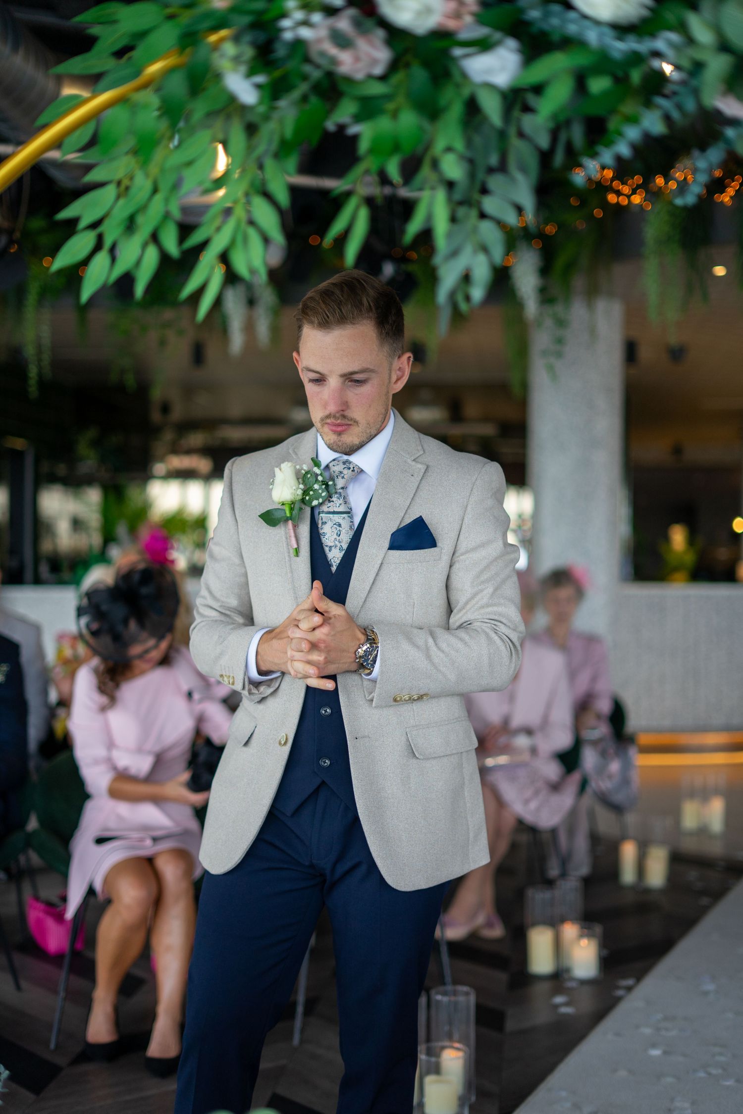 Waterfront southport Hotel wedding photographer. Southport wedding photographer. first look wedding photo