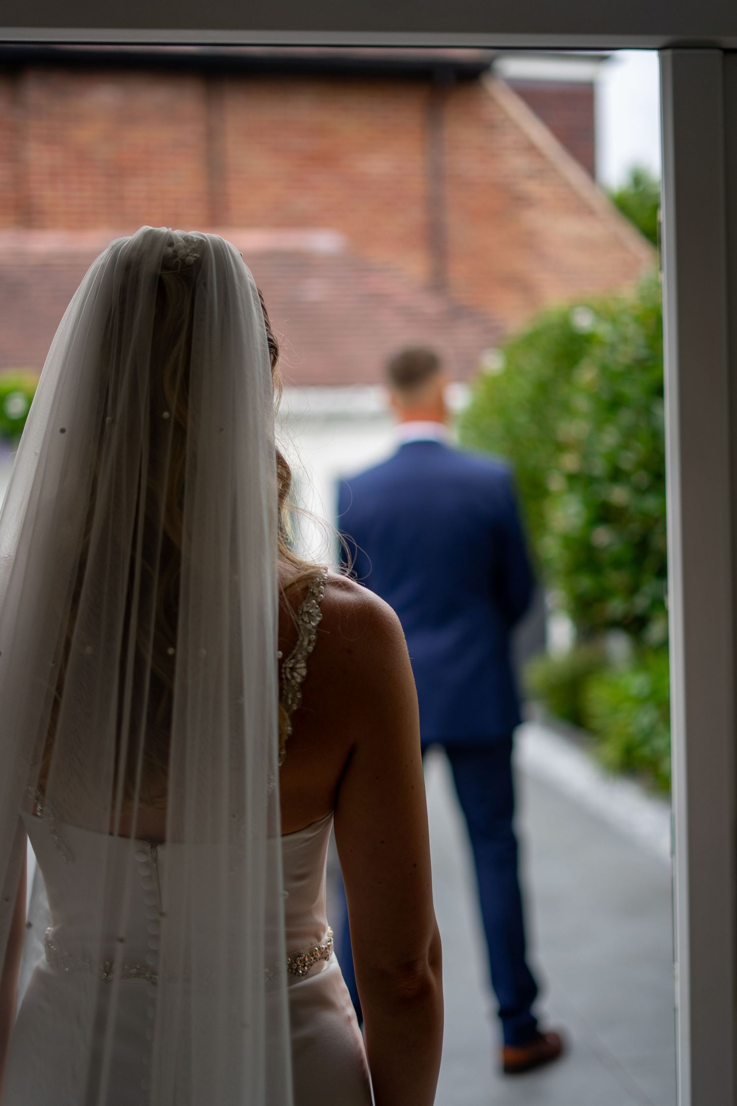 Waterfront southport Hotel wedding photographer. Southport wedding photographer. first look wedding photo