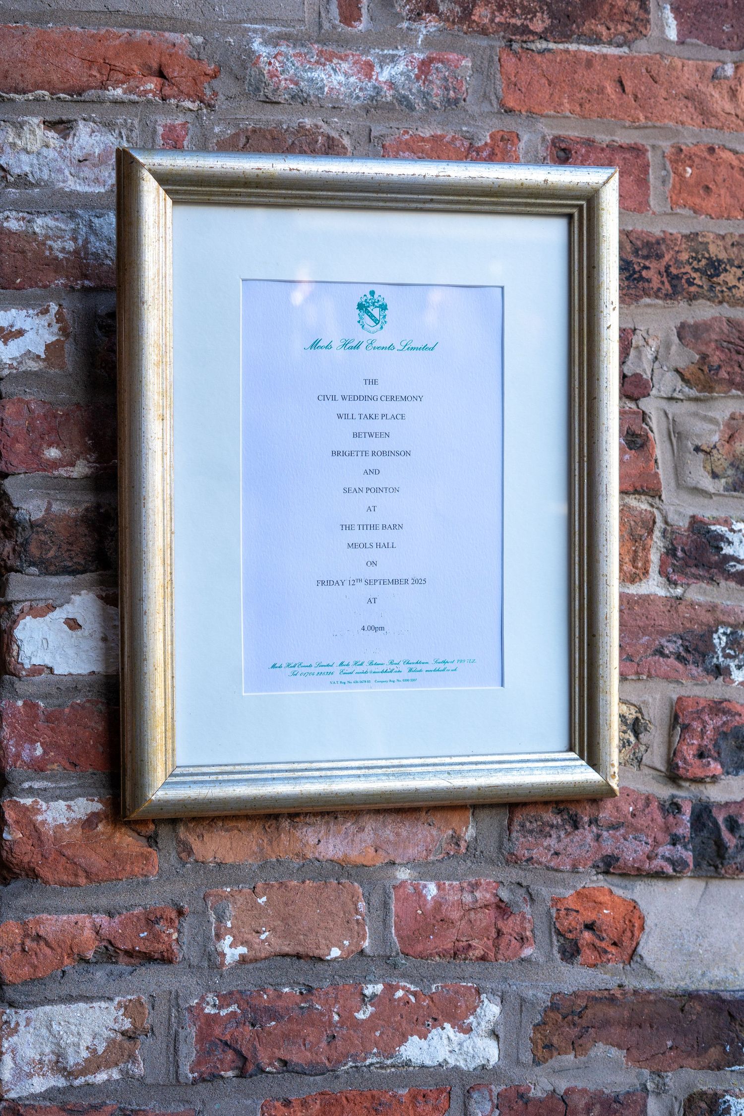Southport wedding photographer. Meols Hall wedding photographer.