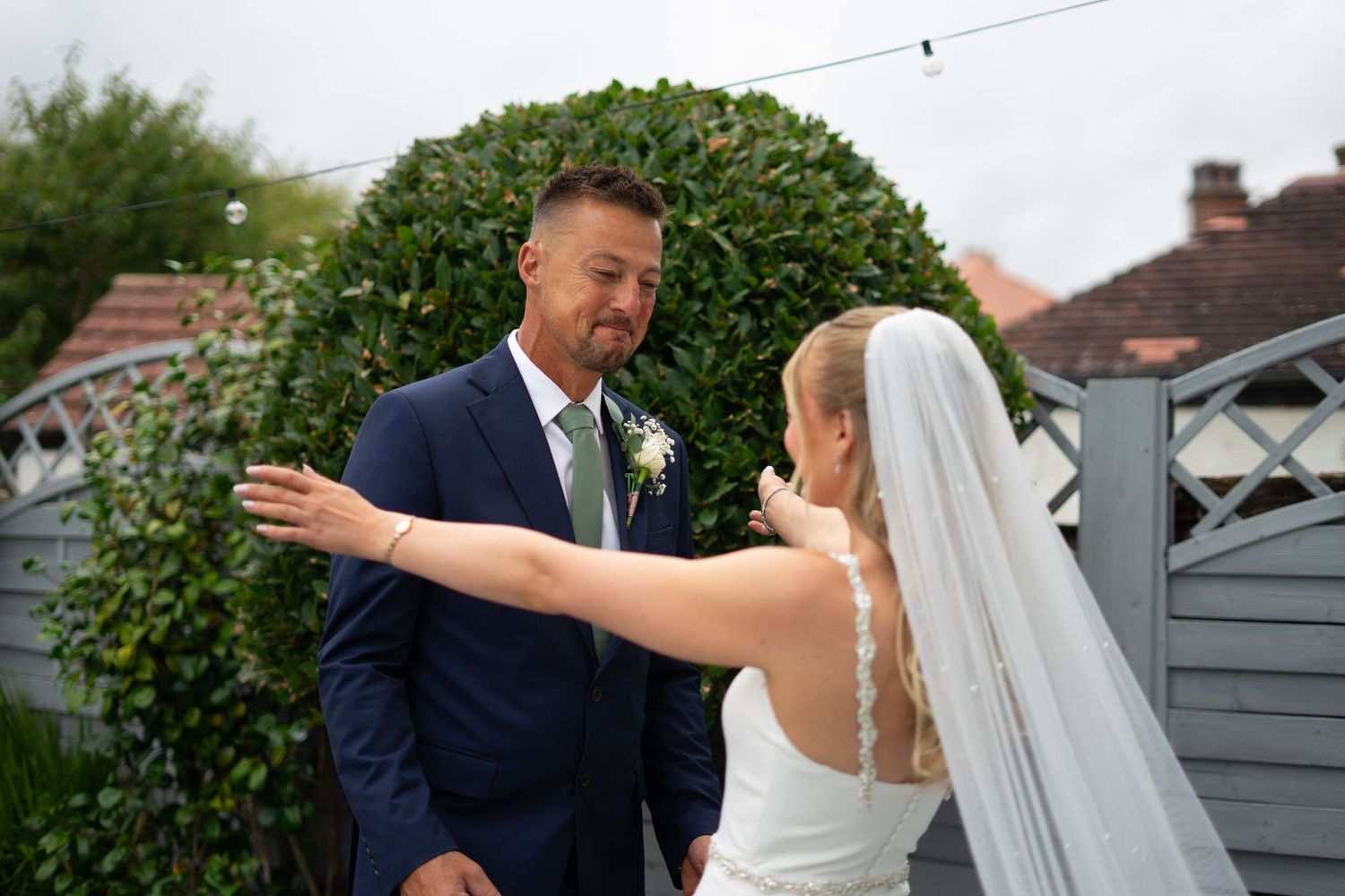 Waterfront southport Hotel wedding photographer. Southport wedding photographer. first look wedding photo