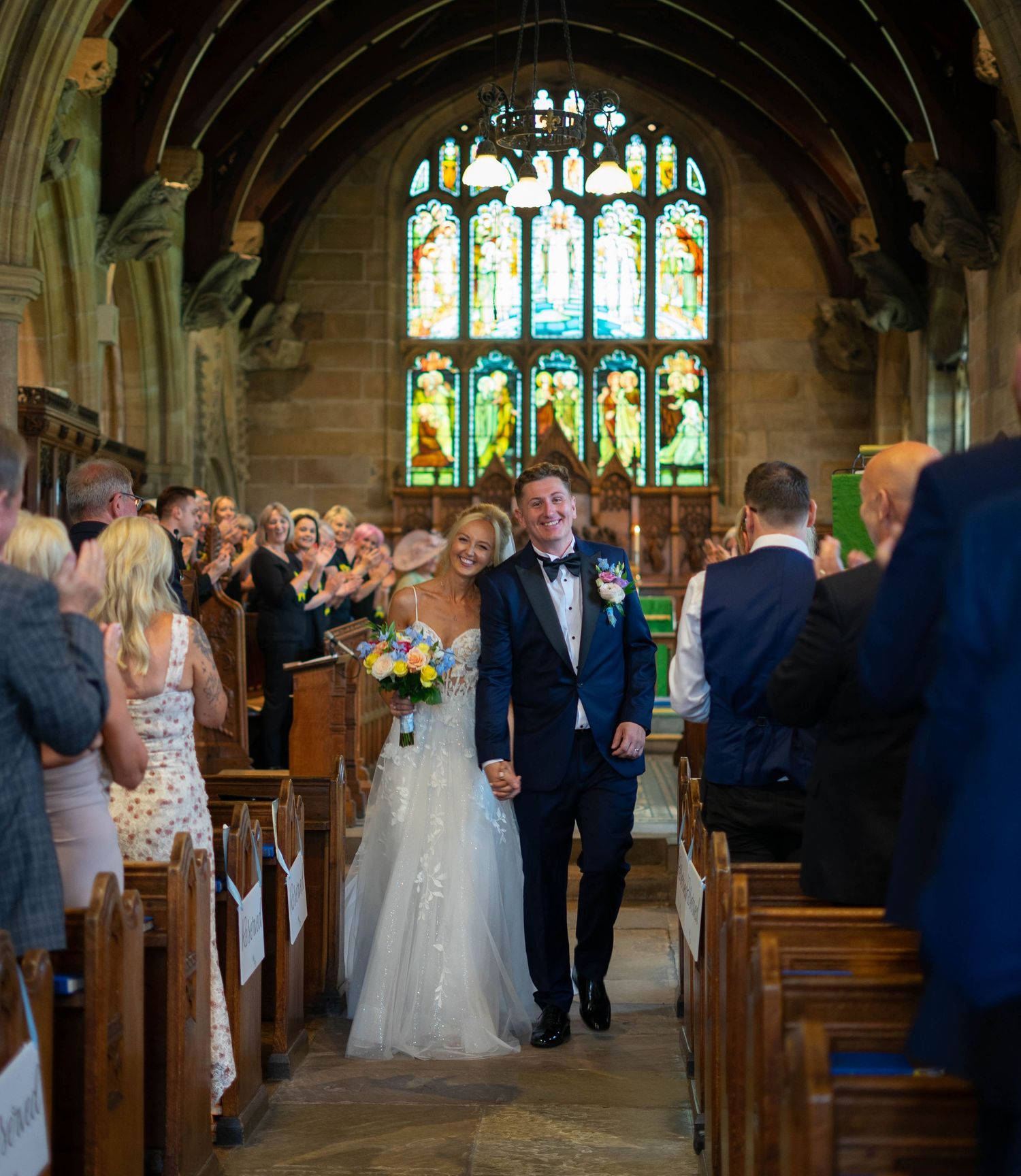 Ormskirk wedding photographer. St Michael's Church Aughton wedding photographer