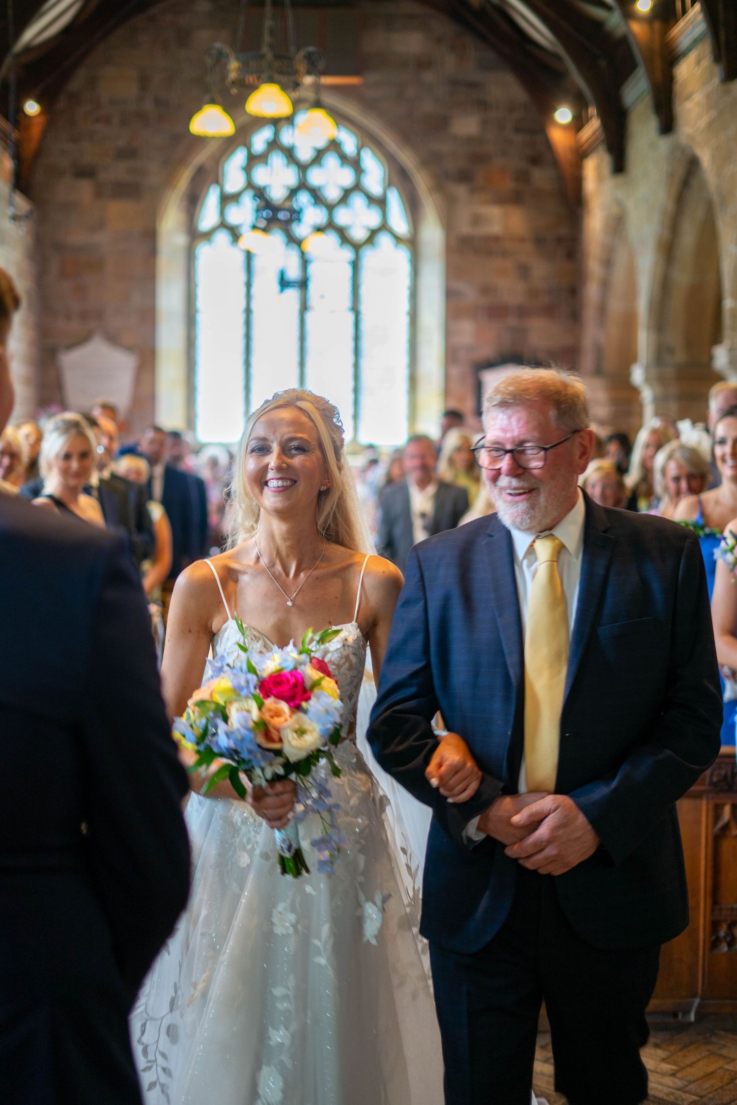 Ormskirk wedding photographer. St Michael's Church Aughton wedding photographer