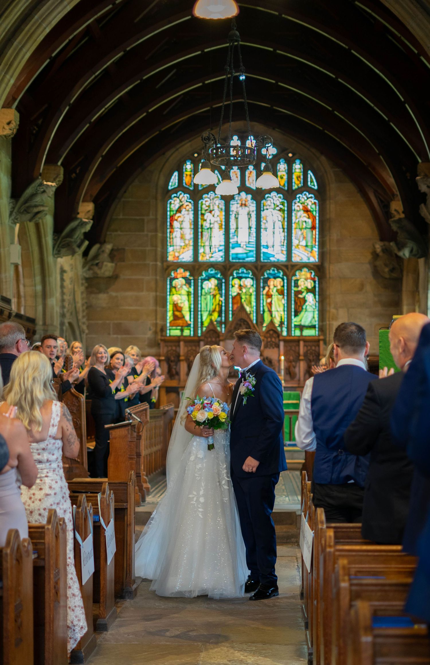 Ormskirk wedding photographer. St Michael's Church Aughton wedding photographer