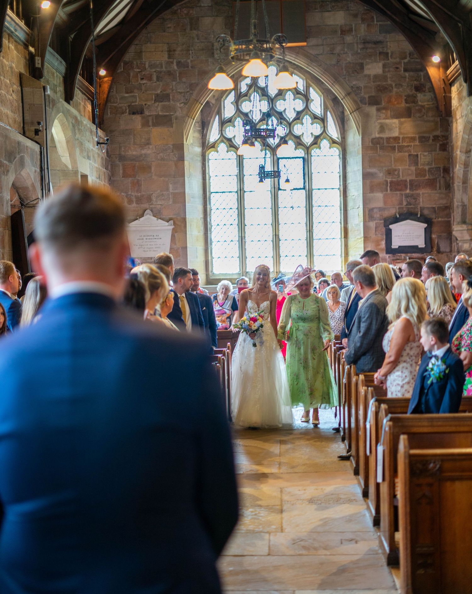 Ormskirk wedding photographer. St Michael's Church Aughton wedding photographer