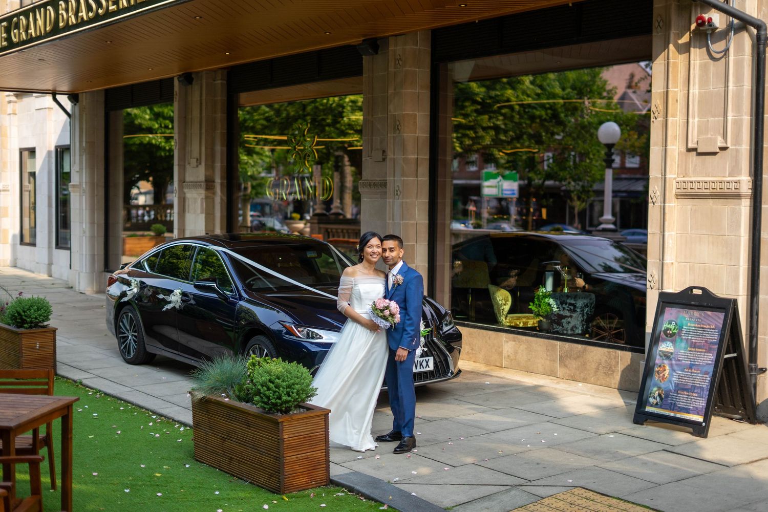 The Grand wedding photographer southport. Southport wedding photographer