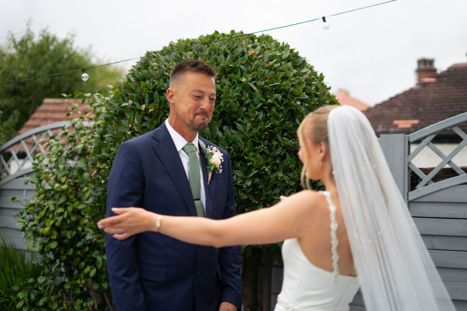Waterfront southport Hotel wedding photographer. Southport wedding photographer. first look wedding photo