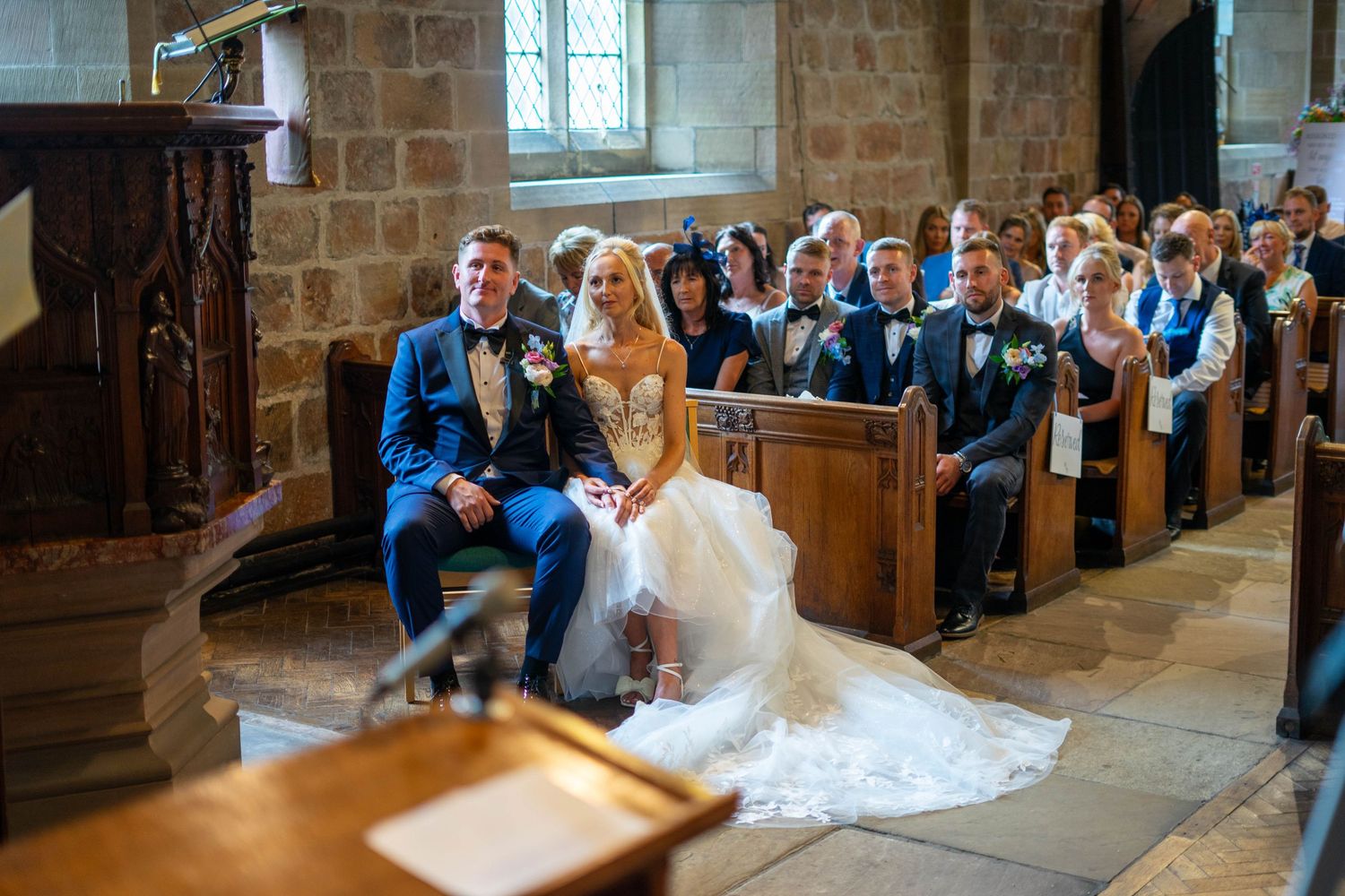 Ormskirk wedding photographer. St Michael's Church Aughton wedding photographer