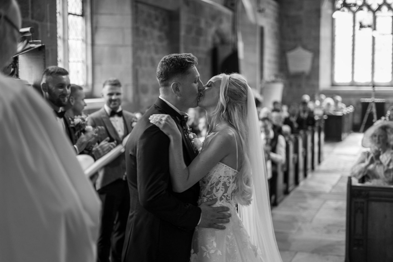Ormskirk wedding photographer. St Michael's Church Aughton wedding photographer