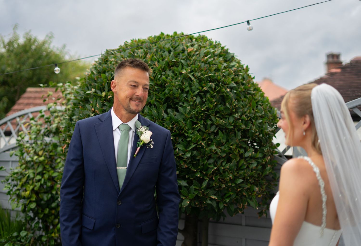 Waterfront southport Hotel wedding photographer. Southport wedding photographer. first look wedding photo