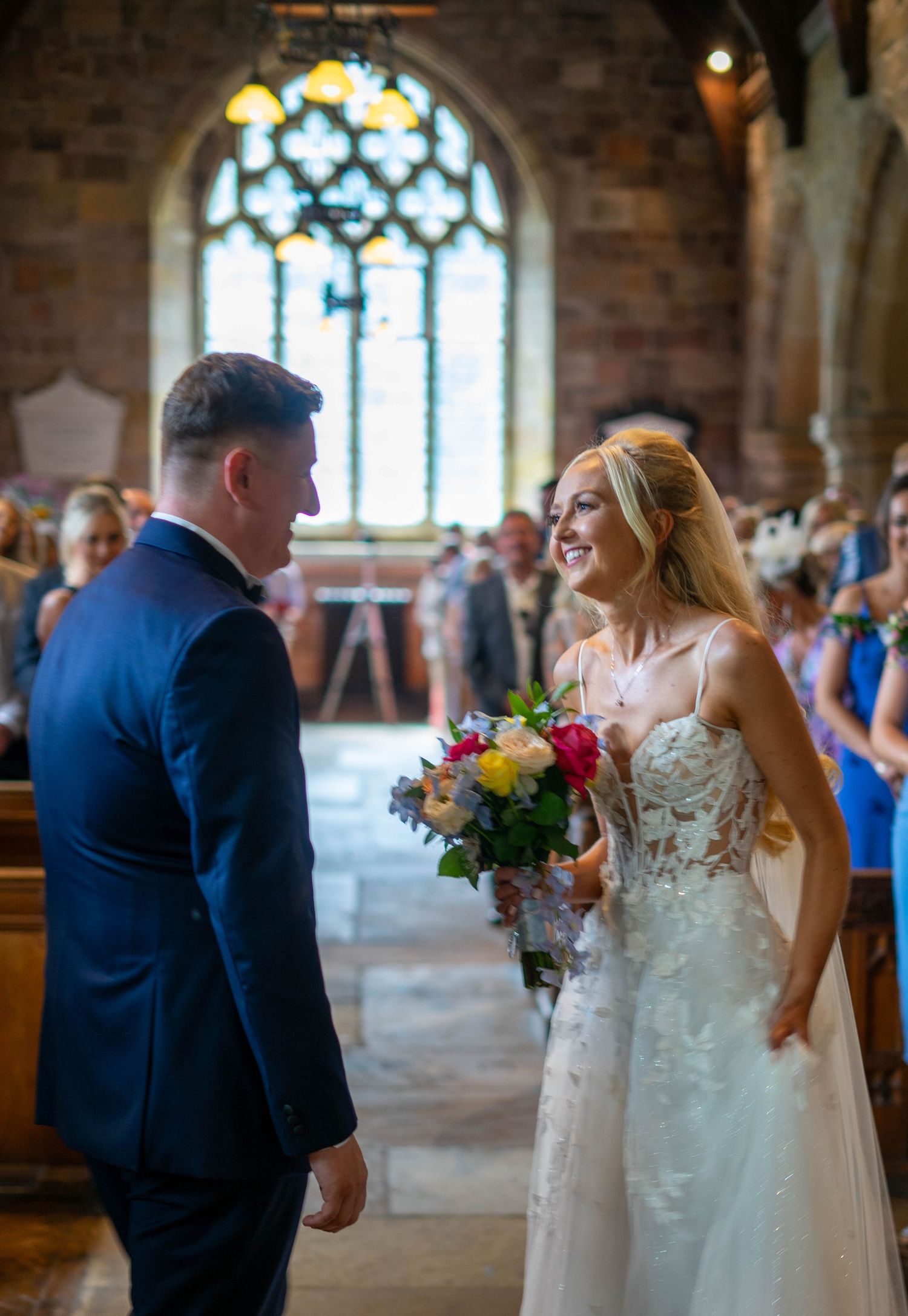 Ormskirk wedding photographer. St Michael's Church Aughton wedding photographer