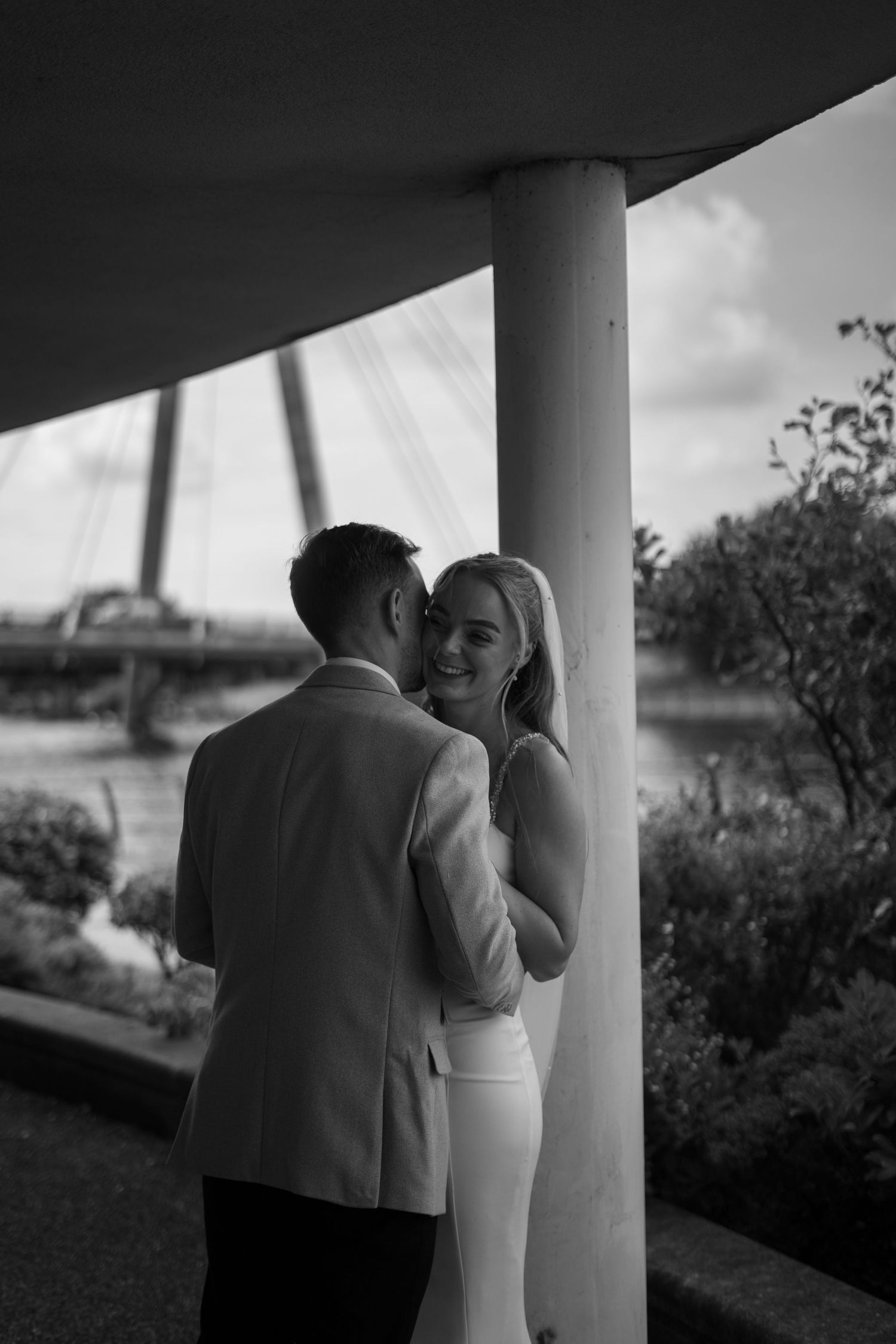 the waterfront hotel southport wedding photographer