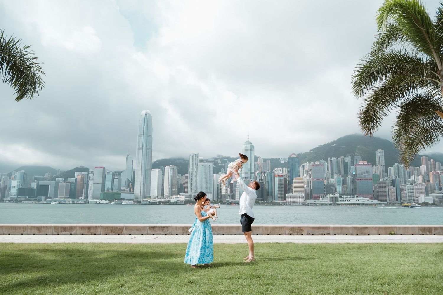 Family portrait photography session based in West Kowloon Hong Kong