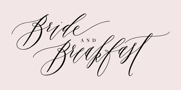 Bride and Breakfast wedding