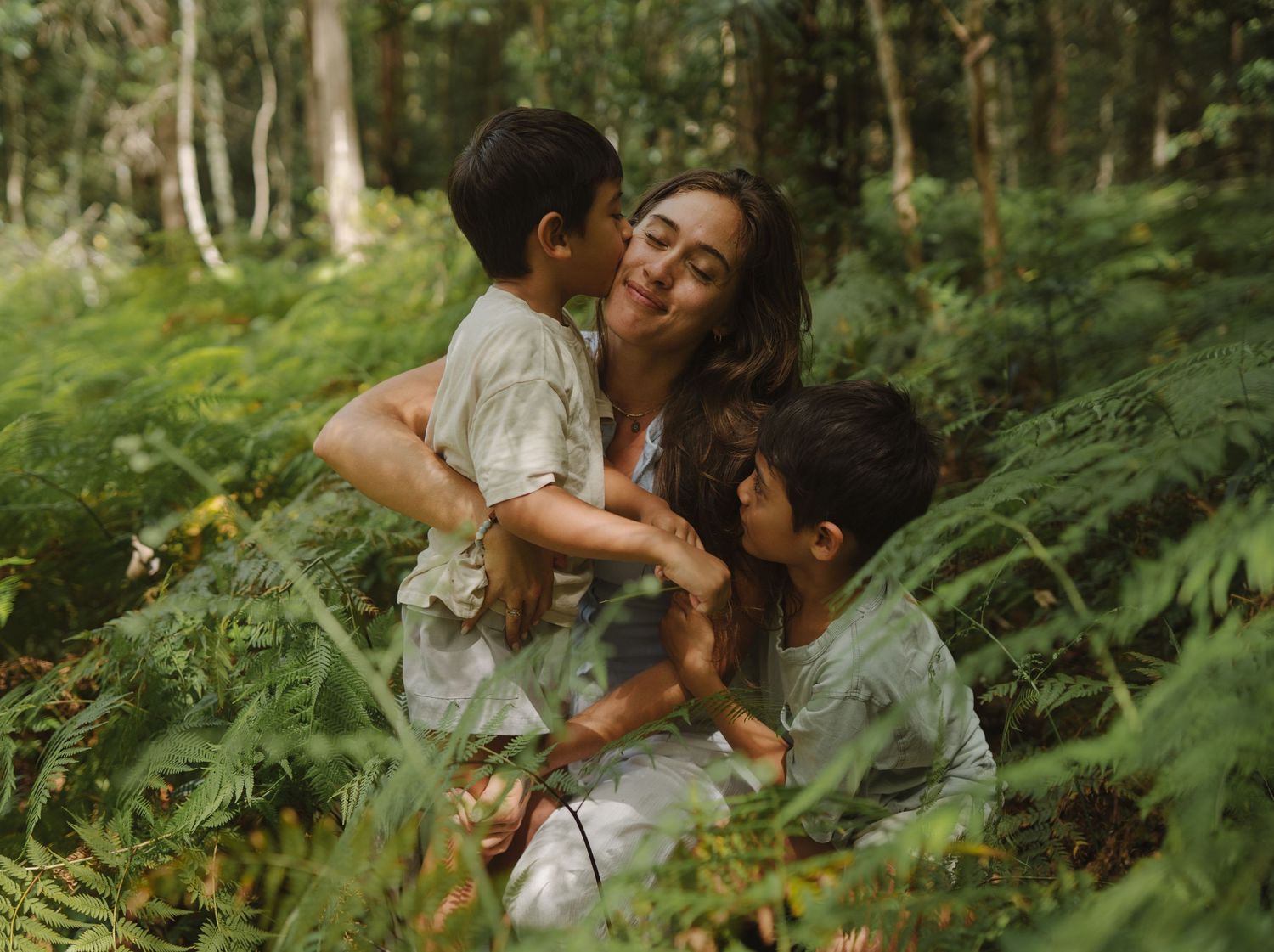 Mum and sons creating joyful memories through outdoor adventure