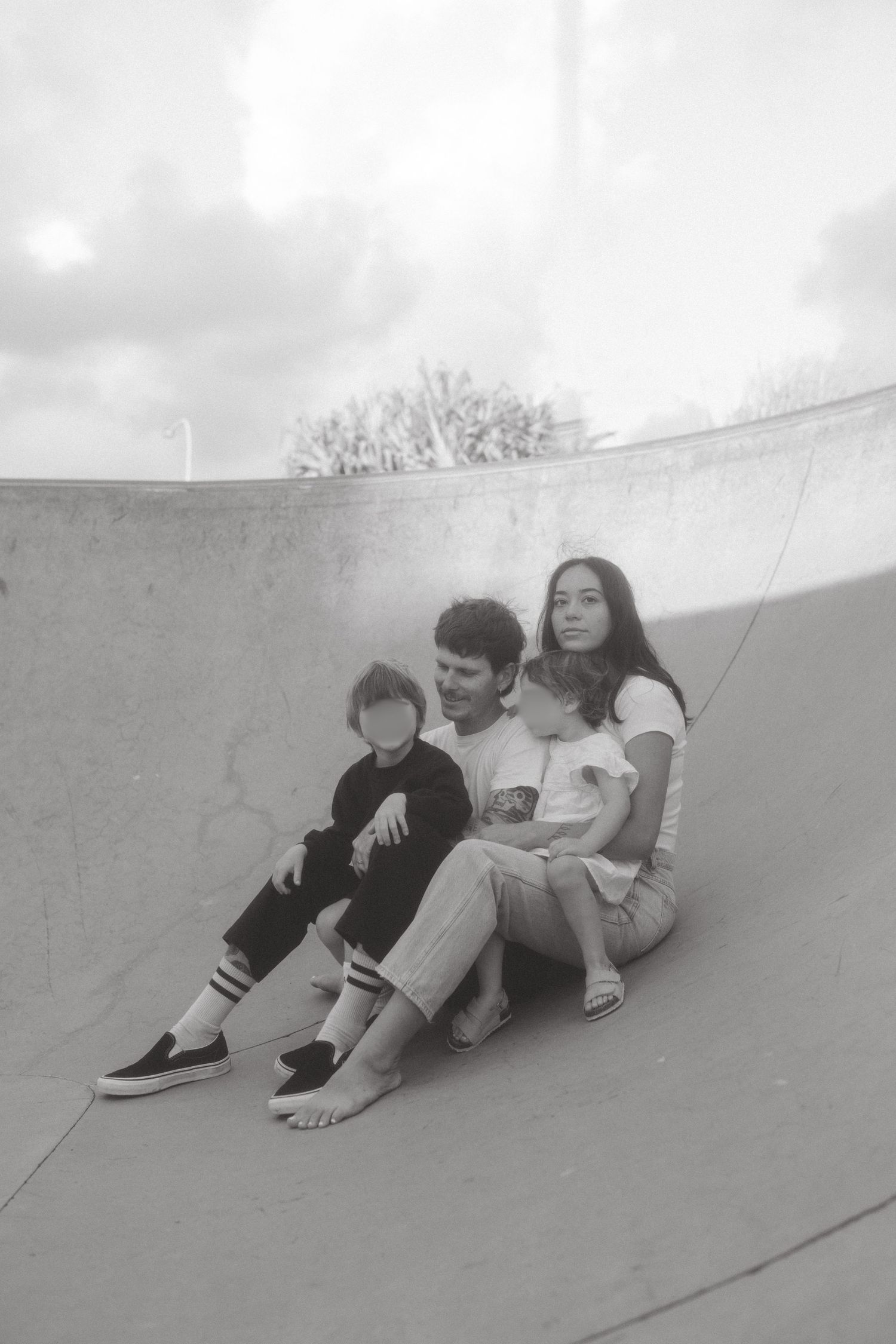 Authentic family moment captured through documentary photography
