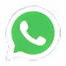 WhatsApp logo with a green speech bubble containing a white phone icon, outlined with a light gray border. Chart with Blue Horizon Media.