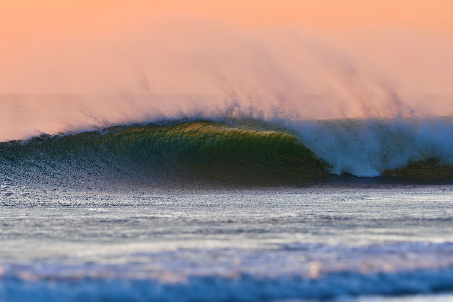 Breaking wave at Playa Avellanas, Costa Ric