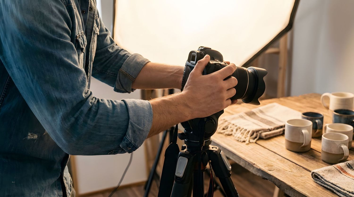 studio space photo: photography studio product shots