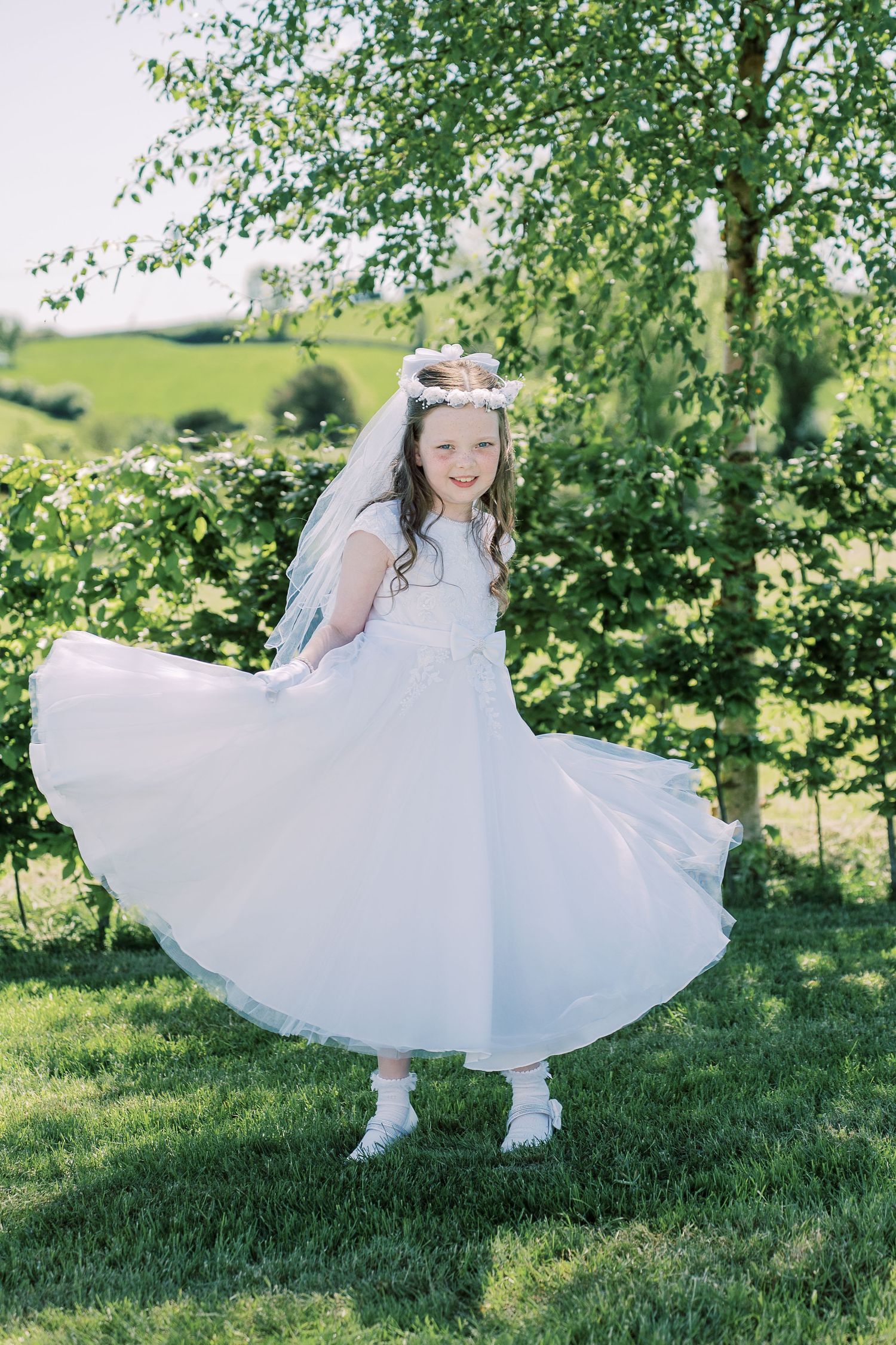 Monaghan Cathedral communion portraits Ieva Kaza Monaghan photographer