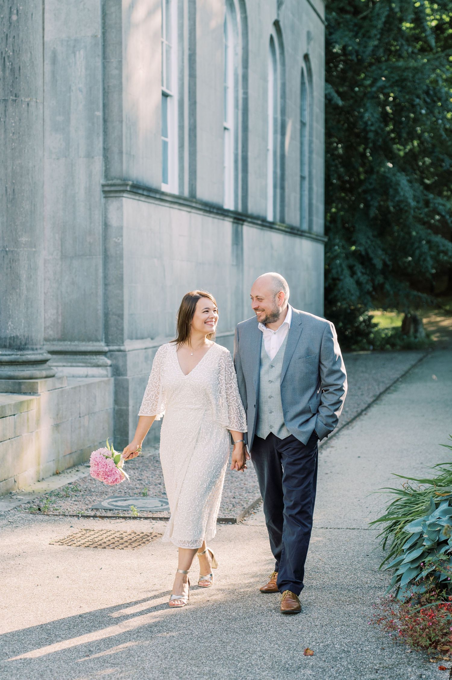 Intimate Armagh elopement at the Archbishop's Palace, County Armagh wedding photography
