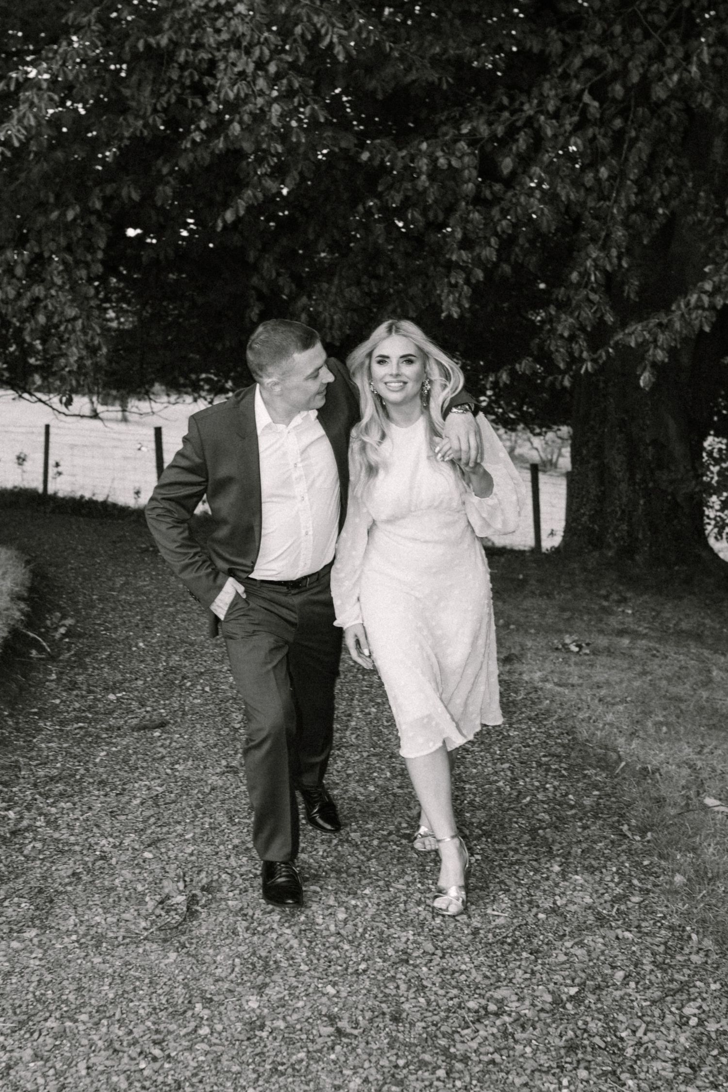 Corick House hotel and spa wedding photography Ieva Kaza bridal couples portraits
