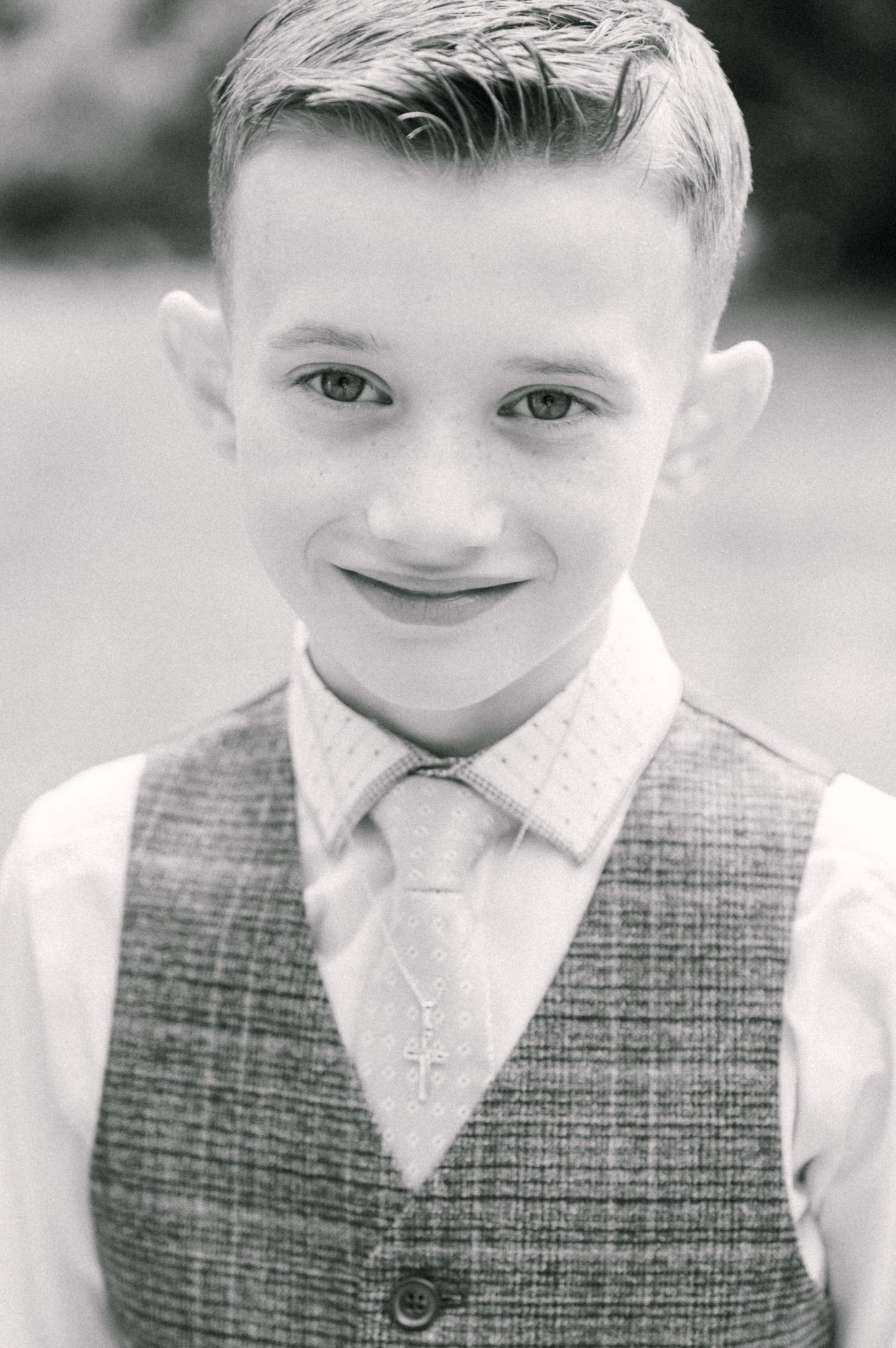 Monaghan Cathedral communion portraits Ieva Kaza Monaghan photographer