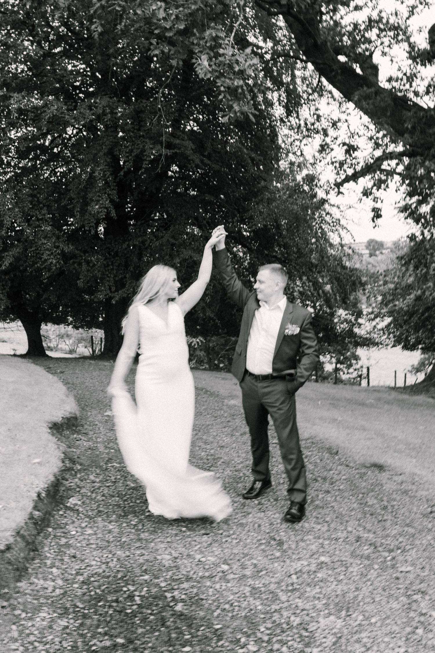 Corick House hotel and spa wedding photography Ieva Kaza bridal couples portraits