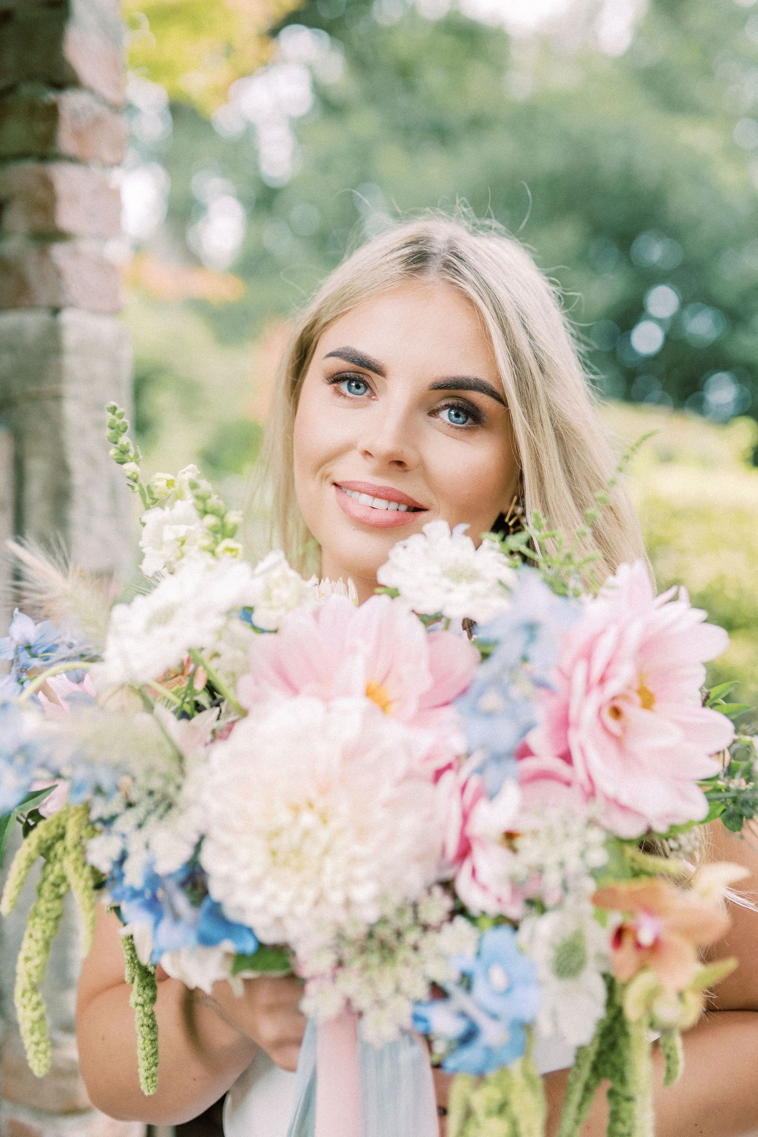 Corick House hotel and spa wedding photography Ieva Kaza bridal couples portraits