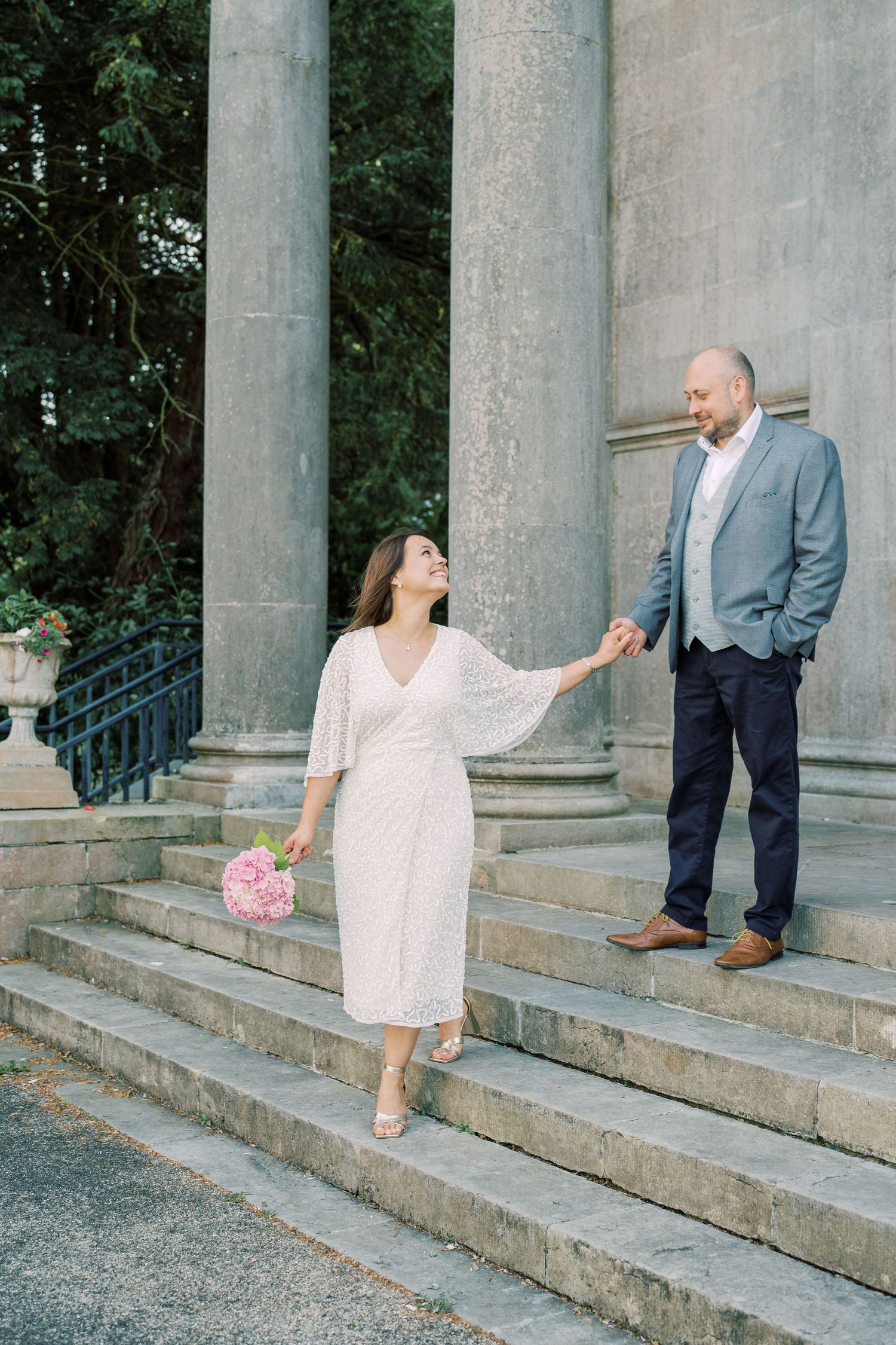 Intimate Armagh elopement at the Archbishop's Palace, County Armagh wedding photography