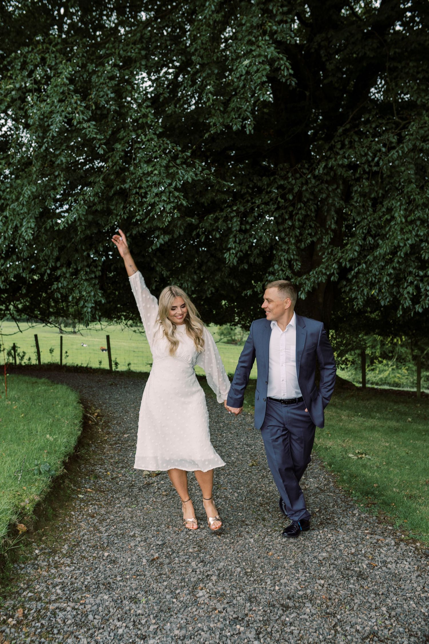Corick House hotel and spa wedding photography Ieva Kaza bridal couples portraits