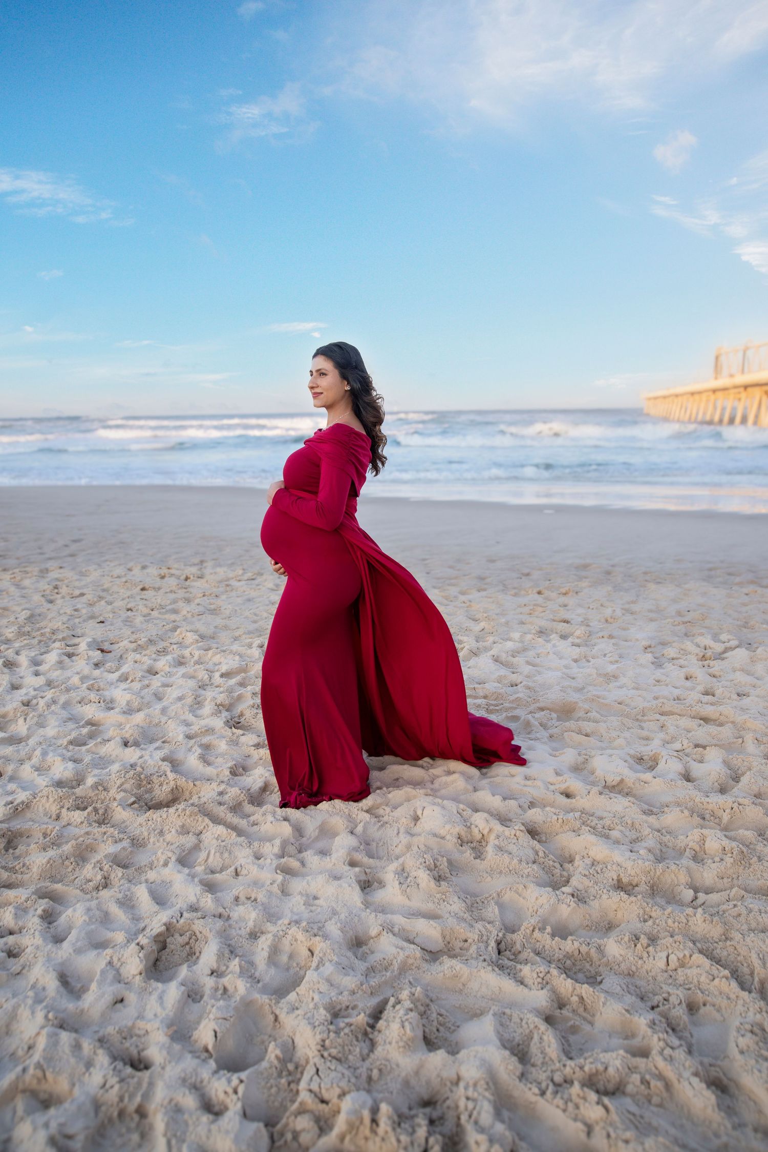 Gold Coast maternity beach session