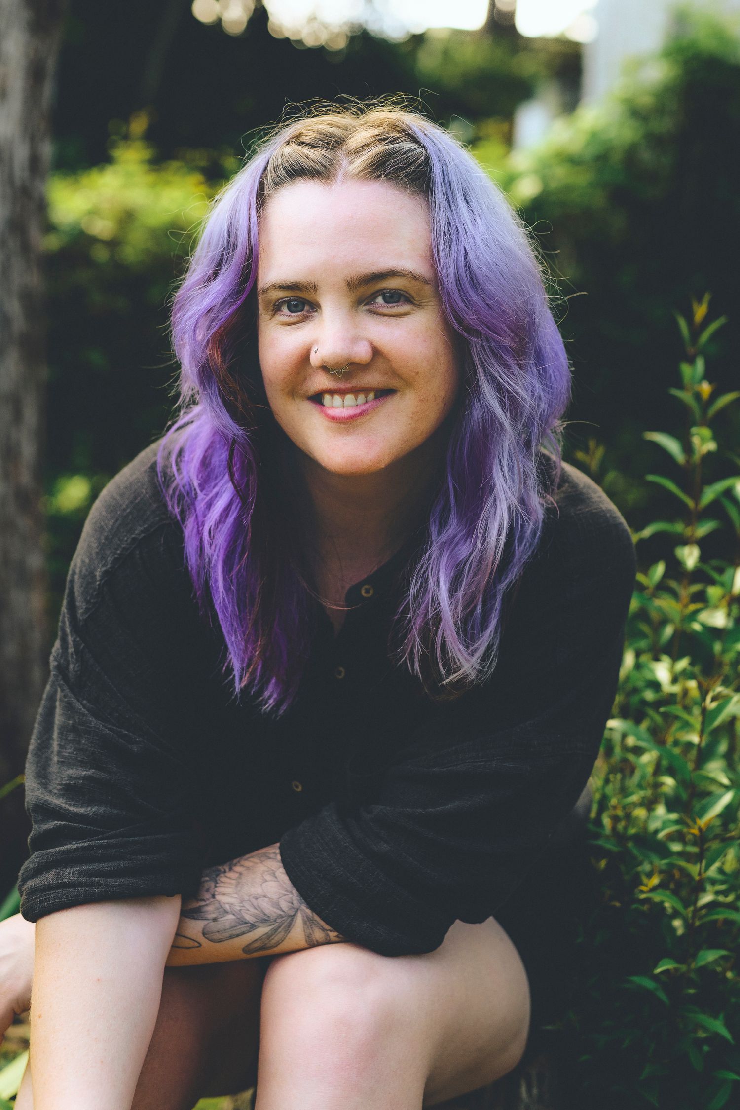Portrait of Zara King in nature - Zara King Photography, Sydney Australia